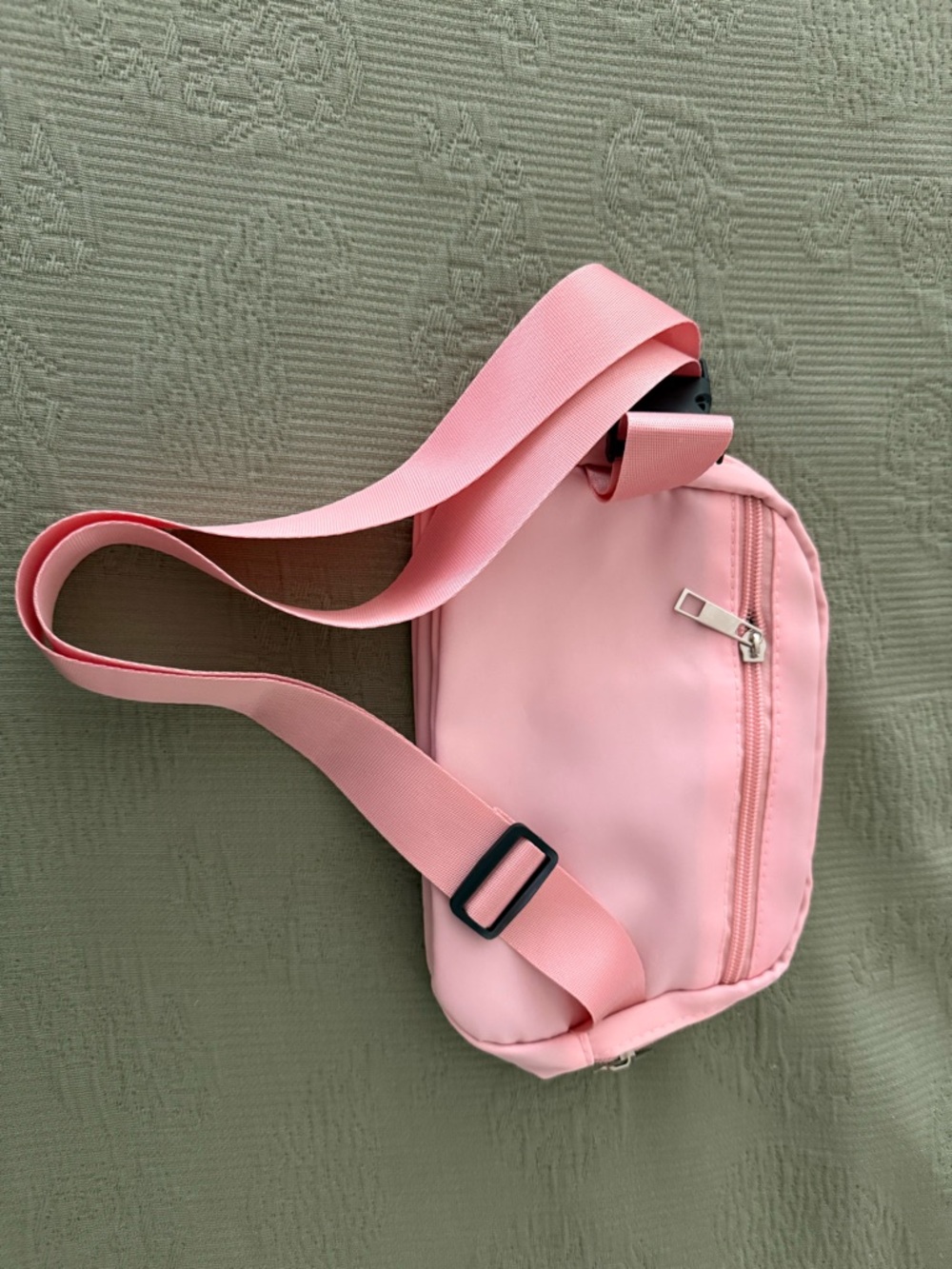 Pink Crossbody Sling Bag - Minimal Women's Shoulder Bag - Picture 2 of 3
